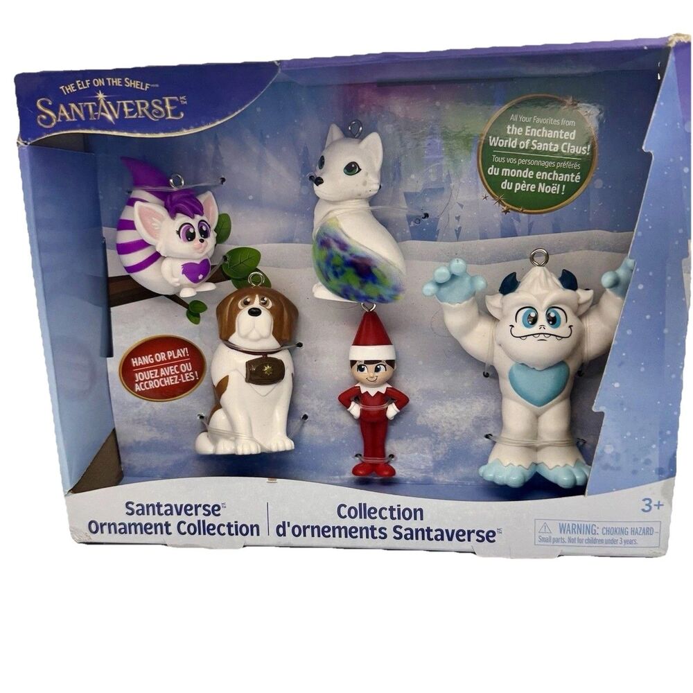 Elf On The Shelf Santaverse Christmas Tree Ornament Collection Holiday Decor
